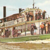 D8945 LA, Lafitte "Voyageur" Boat Postcard