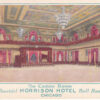 F5934 IL, Chicago Morrison Hotel Cameo Room Postcard