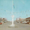 D9630 Canada, Dawson Creek Main Street Postcard