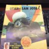 1969 Utah vs San Jose at Ute Stadium Vintage Football Program L9296