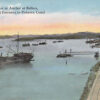 F8716 Panama, Balboa Harbor Panama Canal Postcard