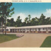 F5578 NC, Shallotte Twilight Motel Postcard
