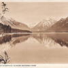 F8449 MT, Glacier Park Lake McDonald Photo Postcard