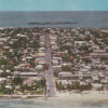 D8546 FL, Key West Aerial View Postcard