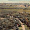 Medora North Dakota Custer Trail Ranch Scenic View Antique Postcard (J36818)