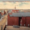 Anderson Indiana Looking North On Meridian Street Antique Postcard (K2620)