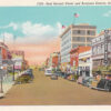 F5303 WY, Casper East Second Street Postcard