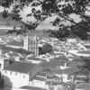Angra do Herosimo Portugal Partial View Real Photo Antique Postcard (J35810)