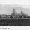 Ely England Church Cricket Field Real Photo Antique Postcard (J37279)