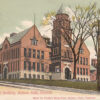 G1113 VT, Bellows Falls High School Building Postcard