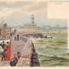 G1120 Germany, Warnemunde Moole Postcard