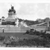 Sao Paulo Brazil Museum & Independence Monument Real Photo Antique PC (K4088)