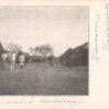 Mahasoa Madagascar Some Native Buildings Antique Postcard (J14857)