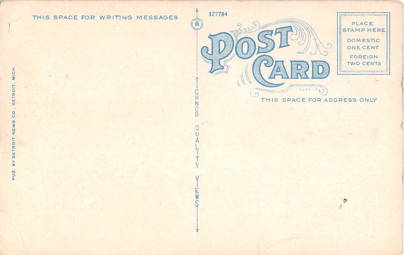 Fordson Michigan Fordson Plant Aerial View Antique Postcard (J14693) - Image 2