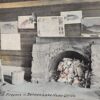 Salmon Lake Home Office Old Fireplace Antique Postcard (J21729)