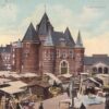 G4137 Netherlands, Amsterdam Nieuwmarkt Postcard