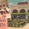 Washington D.C. The States Restaurant Multi-View Antique Postcard V15076