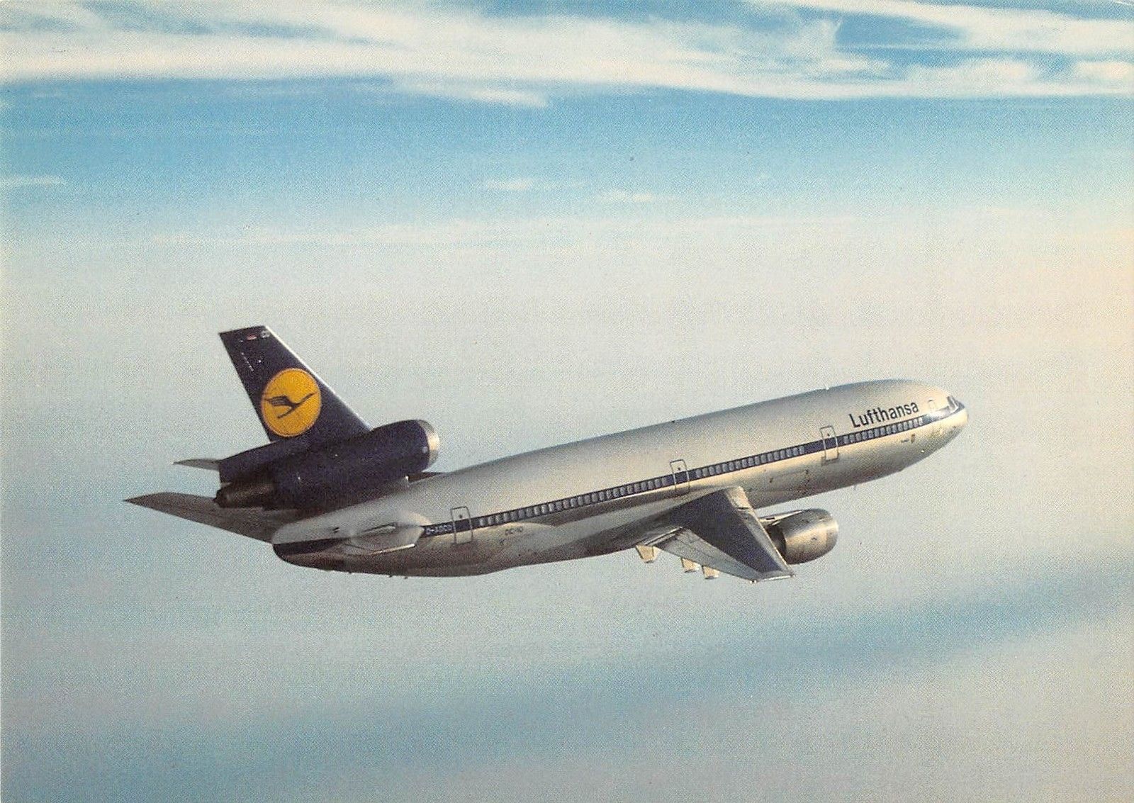 Lufthansa Inflight Postcard 