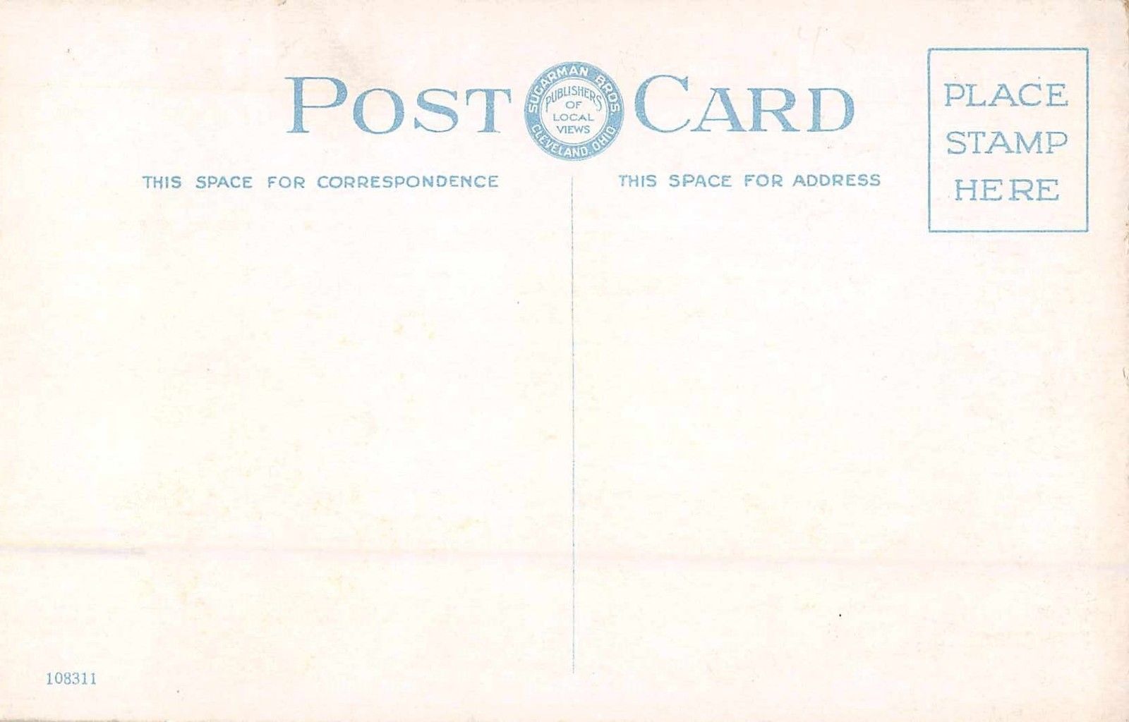 Cleveland Ohio Luna Park General View Antique Postcard (J35378) - Image 2