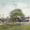 D5037 RI, Oaklawn Scene Postcard