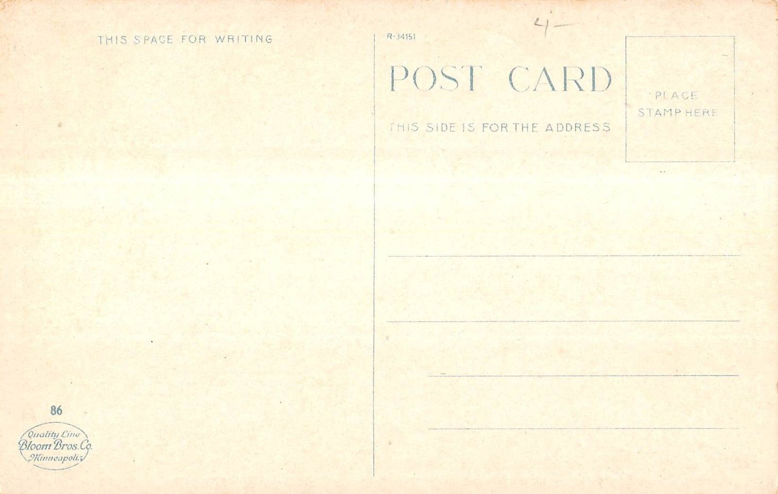 Zumbro Street, Rochester, Minnesota Antique Postcard N5472 - Image 2