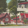 E6256 UT, Provo V & E Motel Postcard