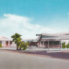 F1553 AZ, Gila Bend Sea Shell Motel Postcard