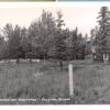 Eklutna Alaska Native Church & Graveyard Real Photo Antique Postcard (J22794)