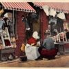 Volendam Holland Store with Postcard Display Antique Postcard (J12048)