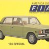Fiat 124 Special Advertising Vintage Postcard (J21438)