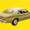 1974 Maverick 4-Door Sedan Advertising Vintage Postcard (J21447)