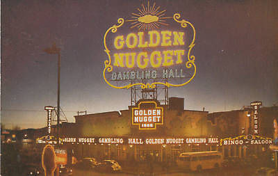E3929 NV, Las Vegas Golden Nugget Casino Postcard - Mary L. Martin Ltd ...