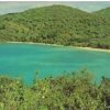 S1078 Beautiful Beach @ St Johns Virgin Island postcard