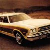 1973 Gran Torino Squire station wagon vintage postcard (Y2638)