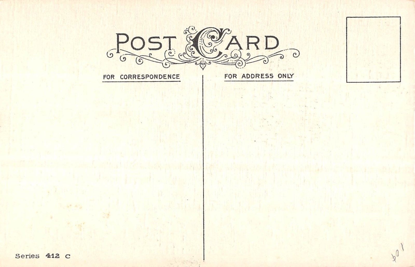 Signed Klein Pink Stemmed Roses With Best Wishes Postcard V10296 - Image 2