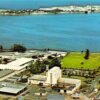 San Juan Puerto Rico Bacardi Rum Distillery Birds-Eye View Vintage PC V15170