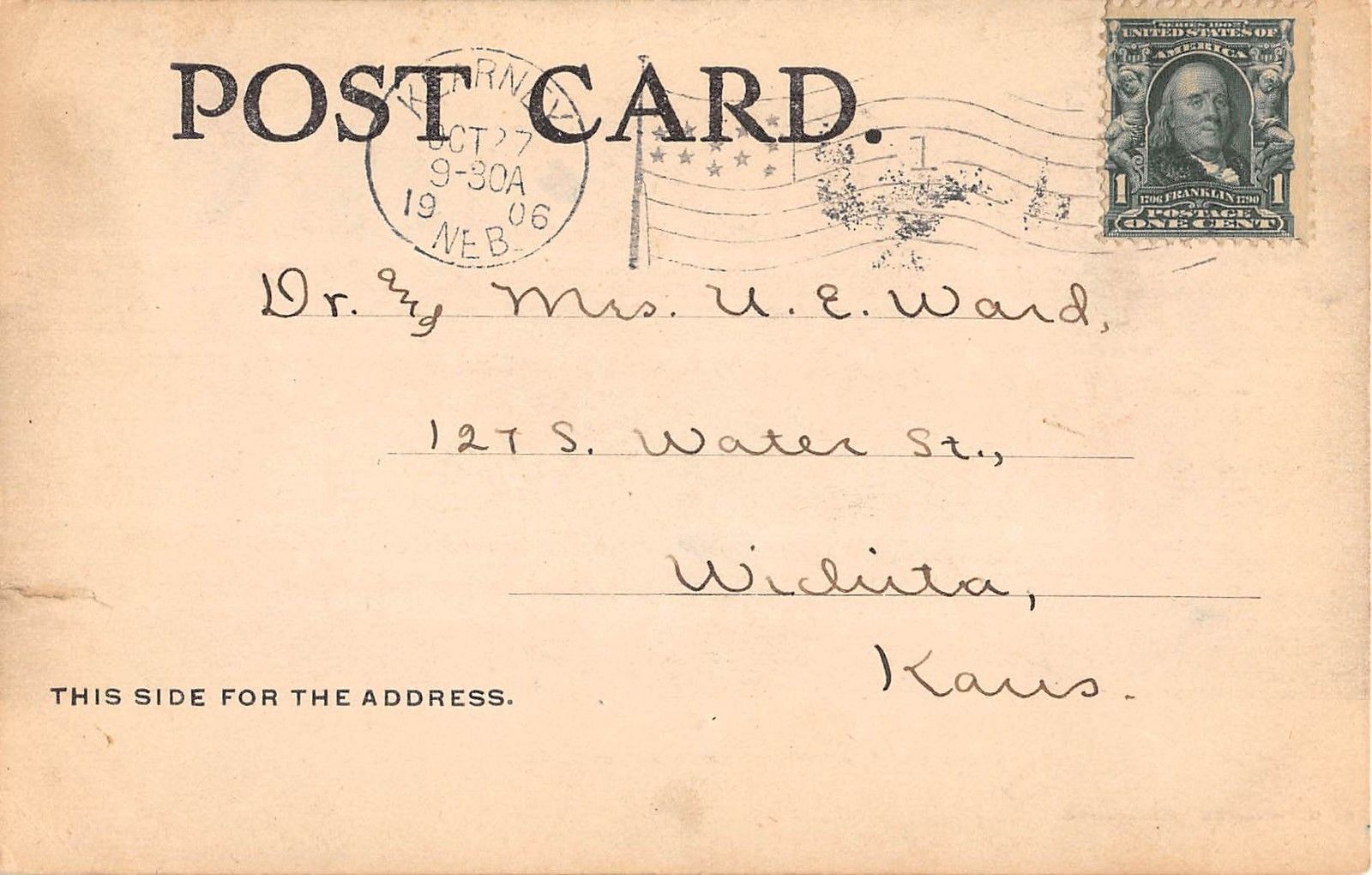 Kearney Nebraska State Normal School Dormitory Exterior Antique Postcard V15270 - Image 2