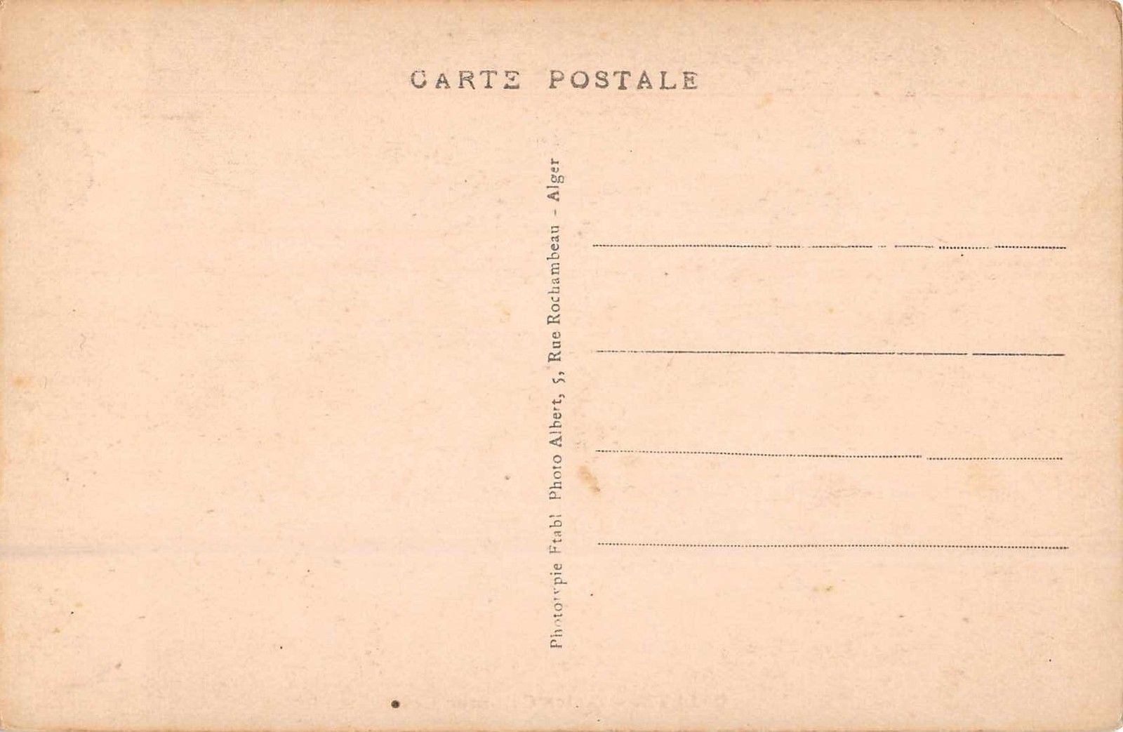 Dellys Algeria School Buildings Street Scene Antique Postcard (J34650) - Image 2