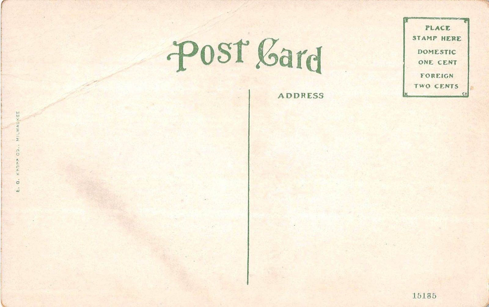 Los Angeles California Gates Hotel Fireproof Lobby Interior View Antique V6548 - Image 2