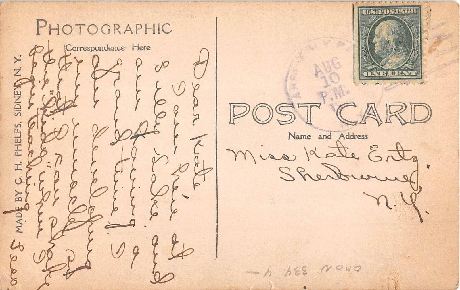 Assembly Park New York Big Lake View of Water Real Photo PC V6520 - Image 2