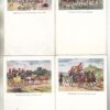 4 Hatchett's Series of Coaching Incidents Antique Postcards N2020