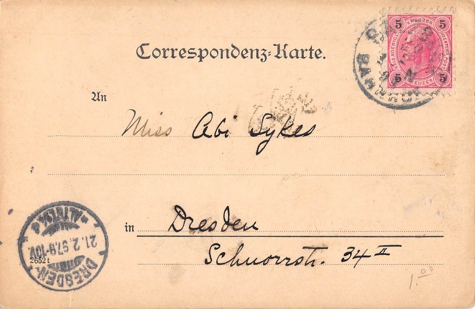 Salzburg Austria Scenic View River Antique Postcard (J26393) - Image 2