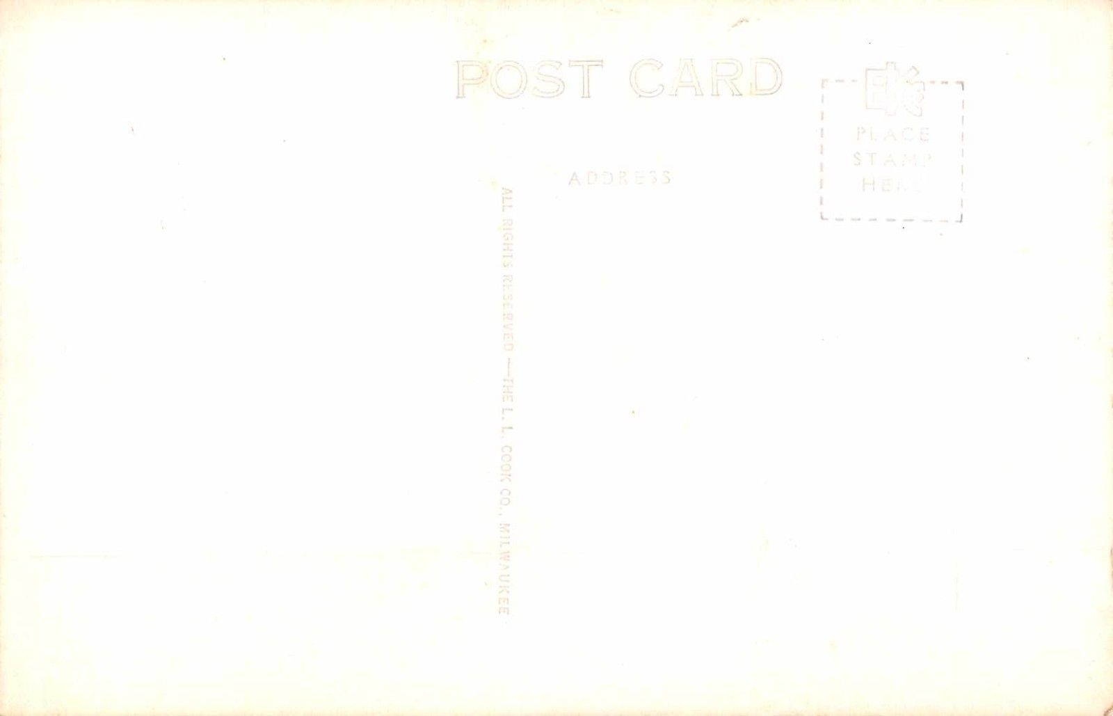 Chamberlain South Dakota From the Hills Real Photo Antique Postcard (J37573) - Image 2