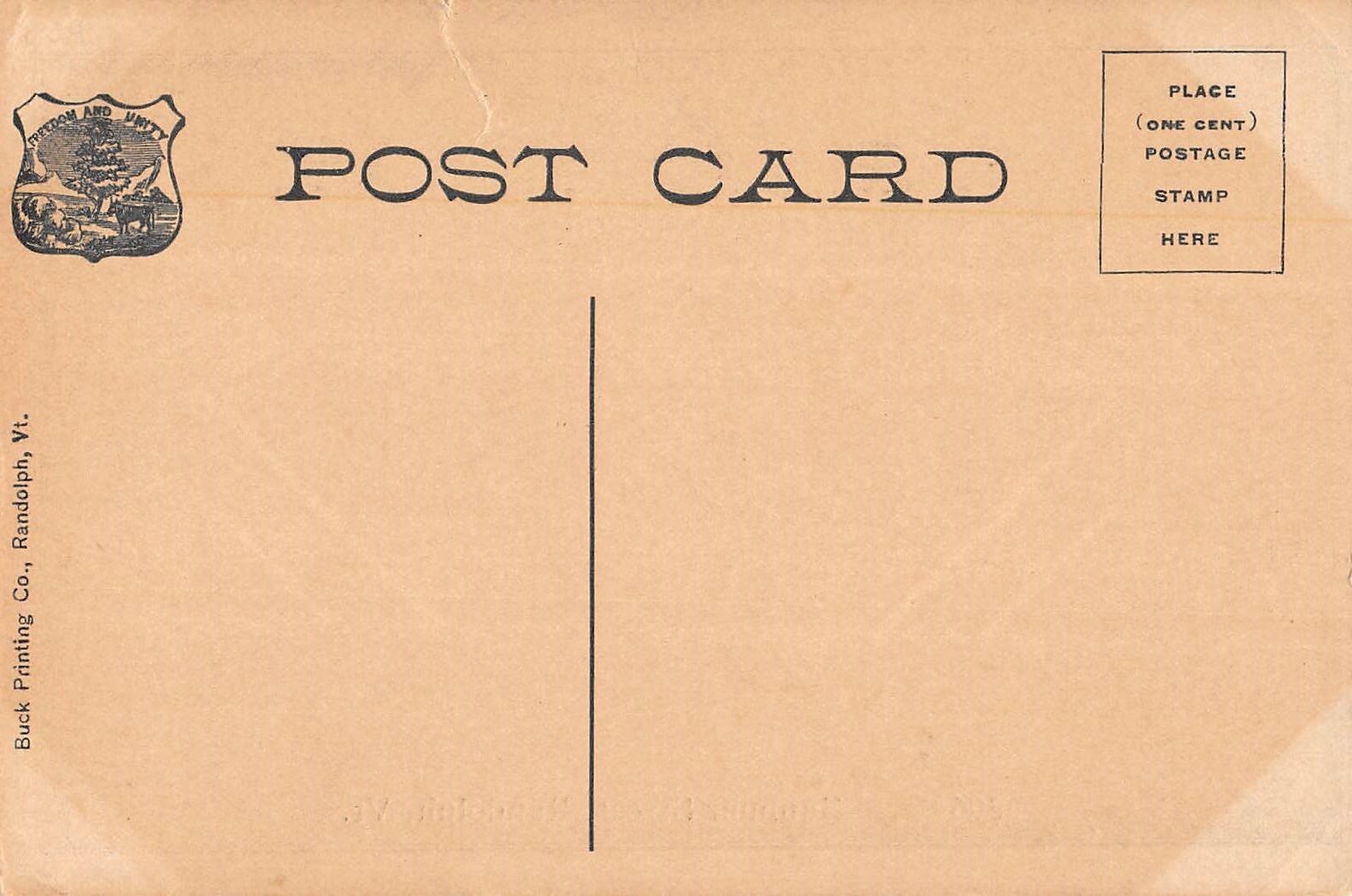 Randolph Vermont Summer Street General Street Scene Antique Postcard V20970 - Image 2