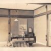 Shisuri? Japan Russells Room Interior Real Photo Antique Postcard (J29872)