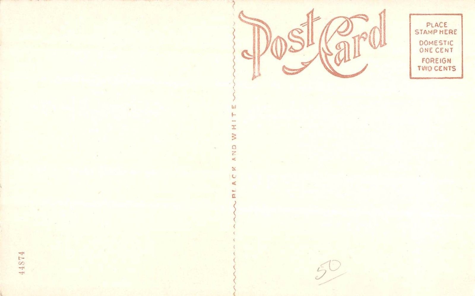 Washington School, Glendive, Montana Antique Postcard (T3561) - Image 2