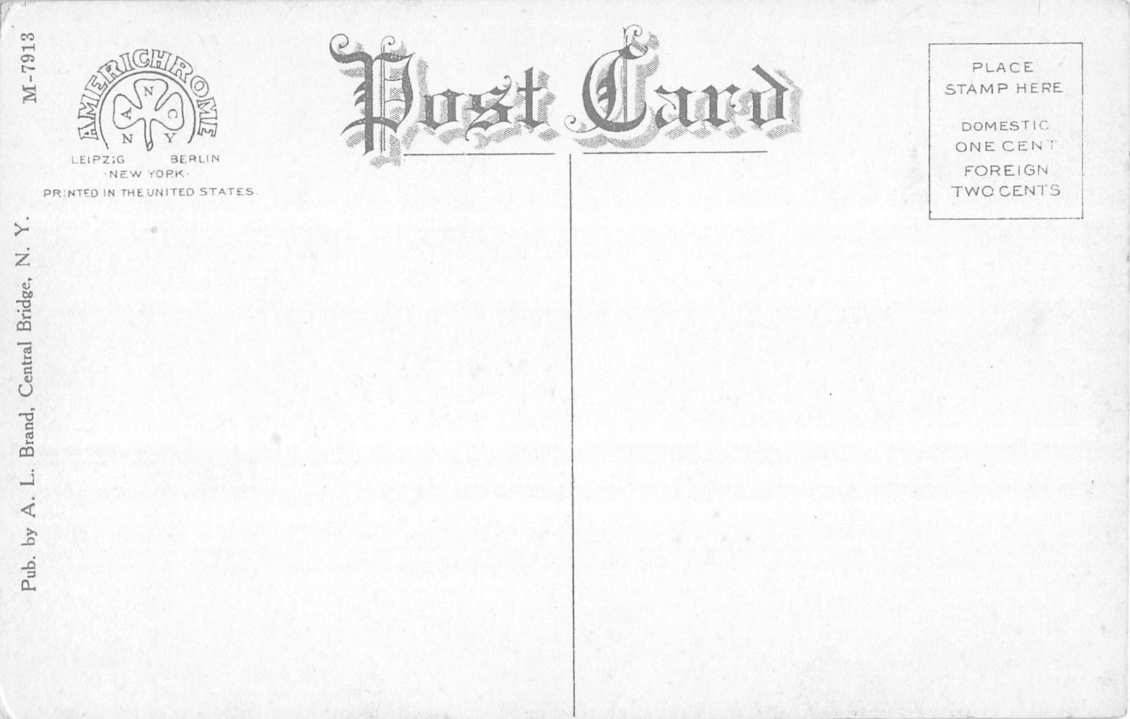 Central Bridge New York Lutheran Church General View Antique Postcard V13997 - Image 2