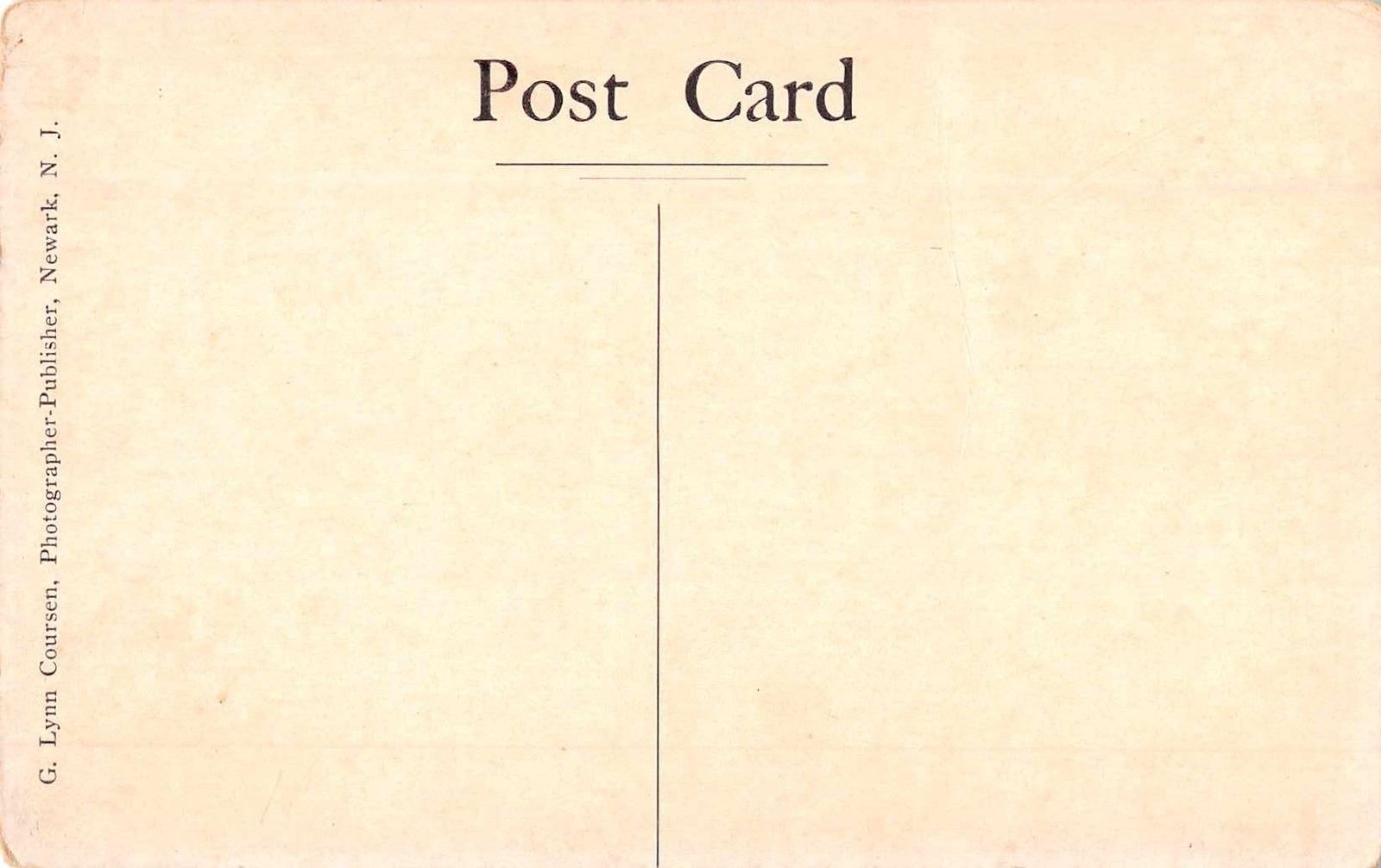 East Orange New Jersey High School Antique Postcard (J35065) - Image 2