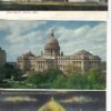 Group of 6 Jackson Mississippi views of state capitol building antique pc Z5181