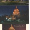 Group of 6 Jackson Mississippi views of state capitol building antique pc Z5181 - Image 2